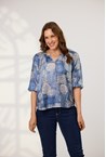 PALOMA TOP - denim blue